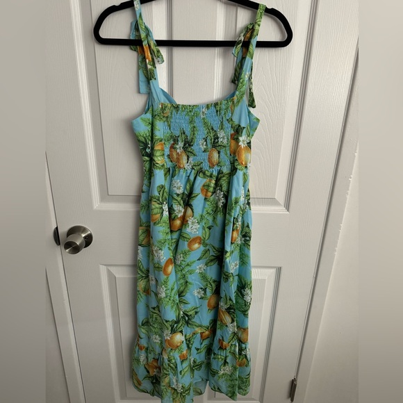 BB Dakota by Steve Madden lemon print midi dress - Picture 2 of 4